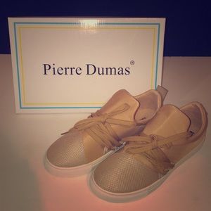 Pierre Dumas laced athletic shoe